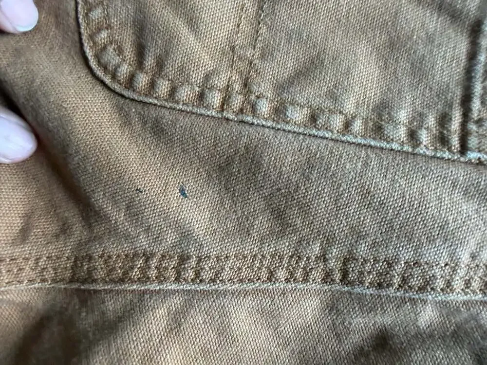 Carhartt BN8311-B Brown Canvas Carpenter Work Pants Size 12